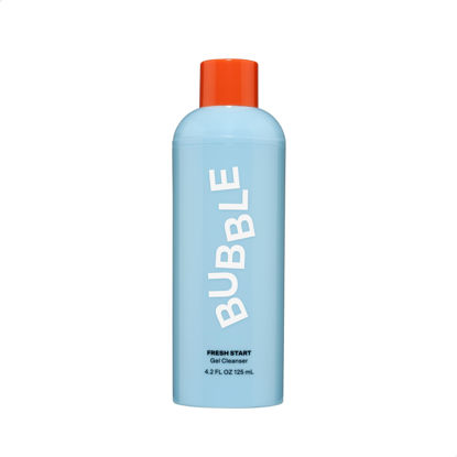 Picture of Bubble Skincare Fresh Start Gel Cleanser - Gentle Exfoliating Face Wash for Oily Skin - Formulated with Aloe Vera Juice + Caffeine to Protect and Soothe Complexion (125ml)
