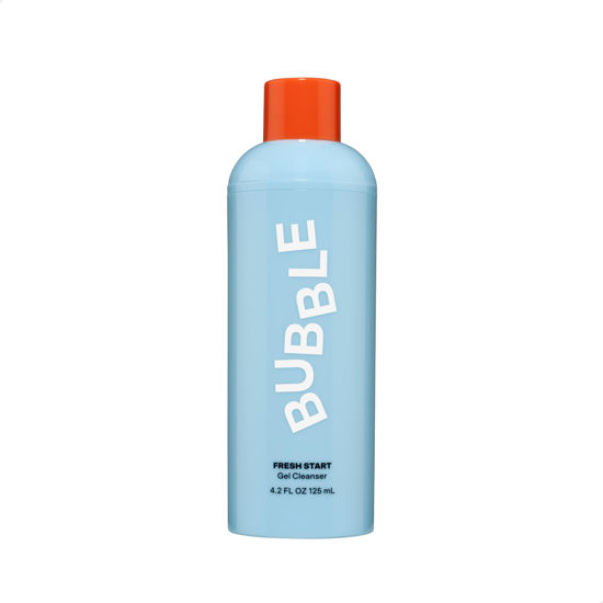 Picture of Bubble Skincare Fresh Start Gel Cleanser - Gentle Exfoliating Face Wash for Oily Skin - Formulated with Aloe Vera Juice + Caffeine to Protect and Soothe Complexion (125ml)