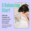 Picture of Bubble Skincare Fresh Start Gel Cleanser - Gentle Exfoliating Face Wash for Oily Skin - Formulated with Aloe Vera Juice + Caffeine to Protect and Soothe Complexion (125ml)