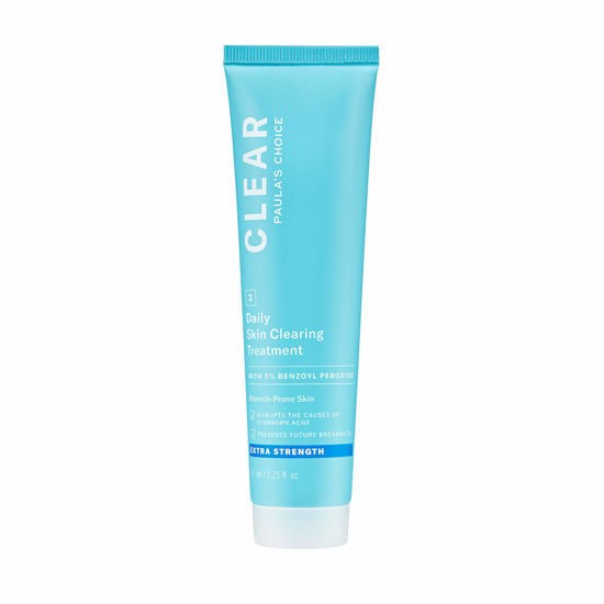 Picture of Paula's Choice CLEAR Daily Skin Clearing Treatment with Benzoyl Peroxide, Treats and Prevents Mild to Severe Acne & Breakouts, Fragrance-Free, 2.25 Fl. Oz.