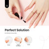 Picture of Beetles Gel Polish 5 In 1 Nail Glue and Builder Nail Gel 7 in 1 Builder Strengthener Gel Clear Building Gel Hard Gel for Nails Builder Extension, Uv LED Lamp Nail Gel Valentine's Day Gift for Women