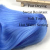 Picture of Leticia Sky Blue Braiding Hair Pre stretched 30 Inch Long Kanekalon Braiding Hair Pre stretched Braid Hair