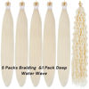 Picture of Leticia Blonde Braiding Hair for Boho Braids Curly Boho Braiding Hair Boho Hair for Braiding Braids