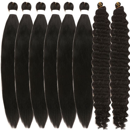 Picture of Leticia Black Braiding Hair for Boho Braids Curly Boho Braiding Hair Boho Hair for Braiding Braids