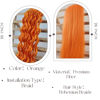 Picture of Leticia Orange Braiding Hair for Boho Braids Curly Boho Braiding Hair Boho Hair for Braiding Braids