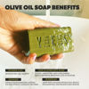 Picture of Skin Said Yes Olive Oil Soap Bars - Set of 4 - Organic Bar Soap - Moisturizing, Gentle on Skin, Rich in Antioxidants - Ideal for Sensitive Skin, Kids, Men, and Women - Perfect for Everyday Use