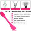 Picture of RamPula Silicone Facial Cleansing Brush Pores Cleaner,Remove Blackhead,Remove Acne,Face Massager,Applicator,Spatula,Mud Mask,DIY,Cream,Face Washing Clean,Body Lotion