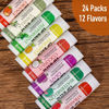 Picture of AZEN 24 Pack Lip Balm Stocking, Natural Lip Balm Bulk, Moisturizing Lip Balm for Dry Lips