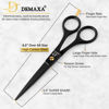 Picture of DEMAXA Professional Hair Scissors 6.5 Inch - Premium High Carbon Stainless Steel Barber Salon Hair Shears for Haircut Scissors - Ergonomic Design Super-Sharp Hair cutting Scissors Blades
