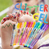 Picture of Townley Girl Disney Princess16 Piece Glitter Pen Body Art Set, Glittery and Bright Colors, Ages 3