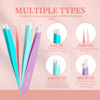 Picture of SWEET VIEW 7pcs Eyebrow Tweezers Set, Stainless Steel Tweezers for Women and Man, Precision Plucker Tweezers for Facial Hair, Chin, Eyebrow, Splinter and Ingrown Hair