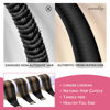 Picture of WENNALIFE Tape in Hair Extensions Human Hair Balayage Natural Black to Chestnut Brown Tape in Extensions, 10pcs 25g 16 inch Remy Invisible Tape Ins Straight Soft Real Human Hair Tape in Extensions