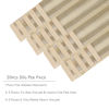 Picture of WENNALIFE Tape in Hair Extensions Human Hair, 20pcs 30g 10 inch Ombre Ash Blonde to Golden Blonde Balayage Platinum Blonde Remy Hair Extensions Straight Human Hair Tape in Extensions Tape Extensions