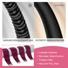 Picture of WENNALIFE Tape in Hair Extensions Human Hair Light Burgundy Tape in Extensions, 10pcs 25g 14 inch Remy Invisible Tape Ins Straight Colored Soft Real Human Hair Tape in Extensions Refill Set Extensions