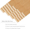 Picture of WENNALIFE Tape in Hair Extensions Human Hair, 20pcs 50g 16 inch Strawberry Blonde Remy Hair Extensions Straight Human Hair Tape in Extensions Skin Weft Tape Extensions Human Hair