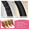 Picture of WENNALIFE Tape in Hair Extensions Human Hair Auburn Ginger Tape in Extensions, 10pcs 30g 20 inch Remy Invisible Tape Ins Straight Colored Soft Real Human Hair Tape in Extensions Refill Set Extensions