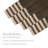 Picture of WENNALIFE Tape in Hair Extensions Human Hair, 20pcs 40g 12 inch Ombre Walnut Brown to Ash Brown and Bleach Blonde Remy Hair Extensions Straight Human Hair Tape in Extensions Skin Weft Tape Extensions