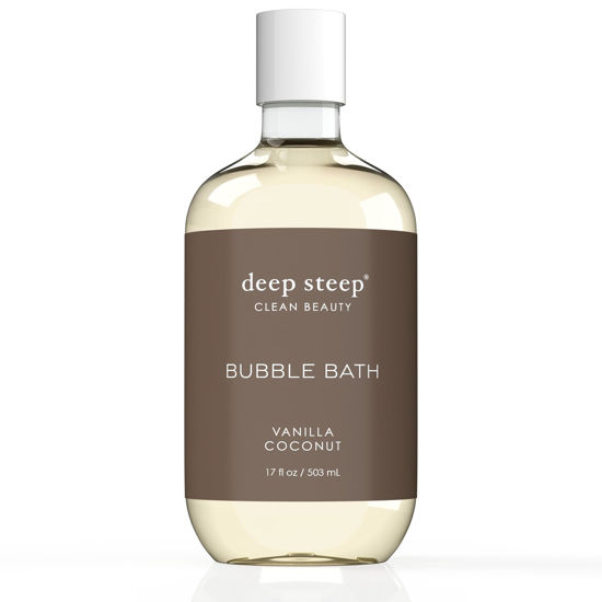 Picture of Deep Steep Bubble Bath, 17oz (Vanilla Coconut)