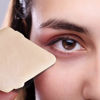 Picture of 2 Pcs EVAOUXIU Triangle Powder Puff for Face Powder, Soft Plush Setting Powder Puff, Velour Cosmetic Foundation Blender Sponge Beauty Makeup Tools (Nude)