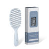 Picture of Ecoed Hair brush, Vented Detangling Brush, Quickly Detangles and Smooths hair for Curly, Thick, and Straight Hair, Hair Brush for Women and Men, Blue, Eco Friendly, Sustainable Material