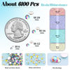 Picture of 6100Pcs Resin Rhinestones for Crafting with 2Pcs 10ml B7000 Jewelry Glue, 1 Box Flatback Crystals Diomand (AB) for Bedazzling Crafts DIY Nail Art Makeup，Non Hotfix Gems for Clothing Shoes Tumblers