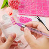 Picture of Canvalite 28000PCS Resin Jelly Rhinestones for Crafting,Hot Pink AB Flatback Gems, Bedazzling Crystal with 5x2.5g B7000 Jewelry Glue and Tweezers Dotting pen for DIY Crafts Clothing Shoes Nail Art