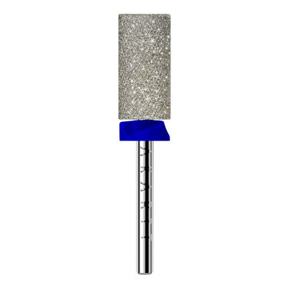 Picture of Makartt Nail Drill Bits, Large Barrel Carbide Diamond Sanding Bit for Nail Prep Shaping, Upgrade Nail Drill Tips with Cross Teeth and Dust-Proof Ring for Manicure Salon Cuticle Remove, M #150 Grit