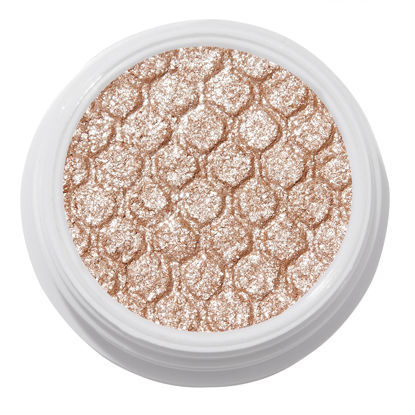 Picture of ColourPop Super Shock Shadow - High-Pigment, Crème-Powder Eye Makeup - Single Glitter Eyeshadow with Minimal Fallout and Unique Bouncy Texture - Sheer Nude Eyeshadow - Ritz (0.07 oz)