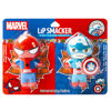 Picture of Lip Smacker Marvel, keychain, lip balm for kids - Spiderman & Captain America