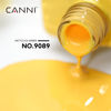 Picture of CANNI Yellow Gel Nail Polish, 1Pcs Neon Yellow Gel Polish Bright Pastel Butter Yellow Color Nail Polish Gel High Gloss Soak Off U V Gel Nail French Nail Manicure Salon DIY