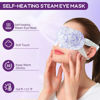 Picture of XPCARE 32 Pack Steam Eye Masks for Dry Eyes, SPA Warm Sleep Eye Mask, Disposable Heated Eye Mask for Dark Circles, Puffy Eyes, Relief Stress Eye Fatigue(Unscented)
