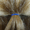 Picture of Amelia Beauty | 500 Count 1/2" Rubber Bands | Premium US Made Rubber Hair Ties | Ideal for Ponytails, Braids & Beards | Strong All Day Hold | Convenient Re-closable Container | Blue