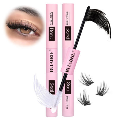 Picture of 2pcs Bond and Seal Lash Glue for Eyelash Clusters Lash Cluster Glue Strong Hold Lash Bond and Seal Waterproof Cluster Lash Glue by Ruairie