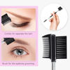 Picture of Eyelash Curlers Eyebrow Brush Kit for Women w Lash Curler, Eyelash Comb Seperator, Mascara Brushes, Eyelash Extension Tweezers, Angled Eyebrow Brush and Comb, 10 Silicone Refills Pads for Lash & Brow