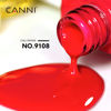 Picture of CANNI Red Gel Nail Polish, 1Pcs Bright Red Gel Polish Neon Red Color Nail Polish Gel High Gloss Soak Off U V Gel Nail French Nail Manicure Salon DIY