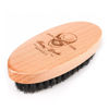 Picture of Menesia Boar Bristle Hair Beard Brush for Men, Pocket Travel Men's Wooden Small Soft Beard Brush (Skull)
