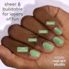 Picture of essie Nail Art Studio Jelly Gloss Nail Polish, Vegan, Sheer Green Nail Polish, Cactus Jelly, 0.46 Fl Oz