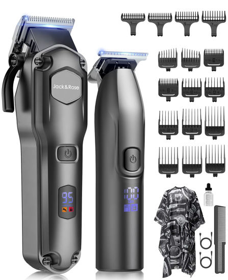 Picture of Jack & Rose Clippers and Trimmers Set, Cordless Hair Clippers for Men, Barber Clippers Set