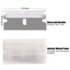 Picture of REXBETI 100PCS Single Edge Razor Blades, Industrial Razor Blades for Scraper, Suitable for Removing Labels, Decals, Stickers and Old Paint