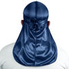 Picture of ForceWave Silky Durag for Men Wave Cap Satin Dorag for Men Women 360 Wave (Navy)
