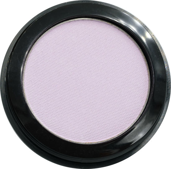 Picture of Pure Ziva Lilac Matte Soft Light Pink Pastel Purple Lavender Pressed Powder Single Vegan Eyeshadow; Talc, Paraben & Cruelty Free