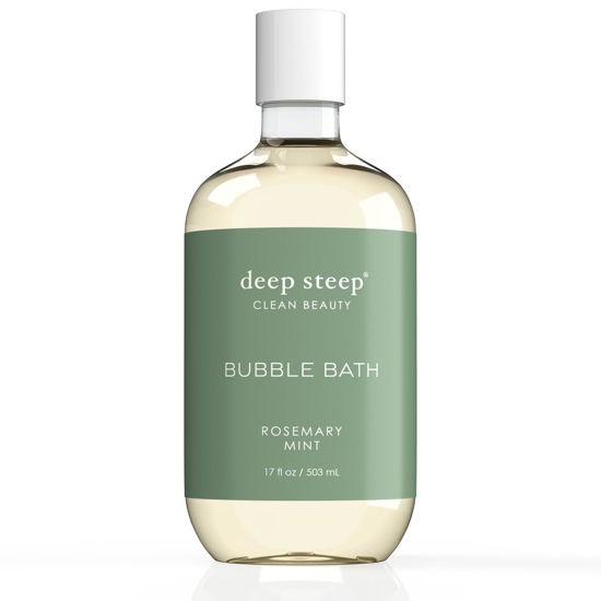 Picture of Deep Steep Bubble Bath, 17oz (Rosemary Mint)