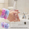 Picture of WHAVEL 6PCS Spa Headband and Wristband Set, Face Wash Headband Makeup Skincare Headband Wrist Bands for Washing Face