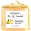 Picture of Olive Oil + Vitamin C Body Scrub 10 oz - A long lasting hydration while improving its texture - The best stocking stuffer