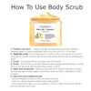 Picture of Olive Oil + Vitamin C Body Scrub 10 oz - A long lasting hydration while improving its texture - The best stocking stuffer