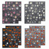 Picture of 8Sheets Halloween Nail Art Stickers Cute Ghost Pumpkin 3D Self-Adhesive Nail Decals Spider Web Blood Flame Designs Nail Decorations Fall Thanksgiving Nail Supplies for Women DIY Manicure Art