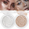 Picture of evpct Pearl White & Champagne Gold Face Highlighter Makeup Shimmer Glitter Diamond Sparkly Highlighters Makeup Palette Powder for Face Body Cheek iluminadores iluminador de jos maquillaje luminizers