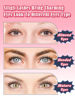 Picture of Lashes False Eyelashes Natural 16mm Wispy Lashes Pack Fluffy Eyelashes C Curl Strip Lashes Weightless False Lashes 0.1MM Thin Band Eyelash 3D Volume Soft Lashes Siligli 7 Pair Lash