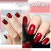 Picture of 6 Colors Nail Polish, 12ml×6 Quick Dry Nail Lacquer, Super Lustrous Nail Enamel Polish, Shimmer Iridescent Ultrachrome Nail Art Varnish, 0.41 fl oz