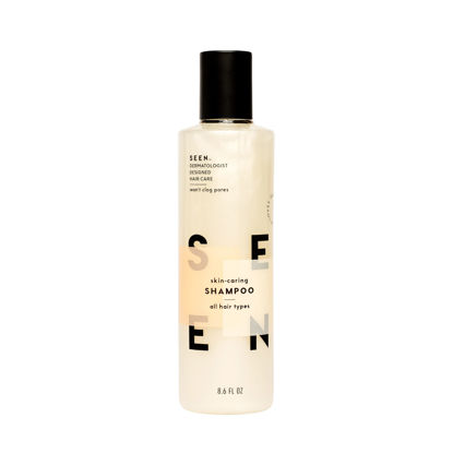 Picture of SEEN Shampoo - Scented - Non-Comedogenic & Sulfate-Free Hair Shampoo- Dermatologist-Developed - Safe for Sensitive & Acne Prone Skin